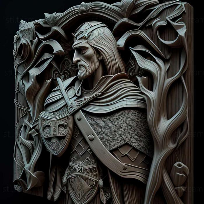 3D модель Игра Сказка о рыцарях короля Артура (STL)